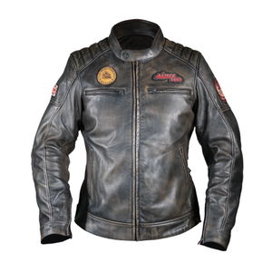 Frank Thomas Café Racer 82 Ladies Jacket Black