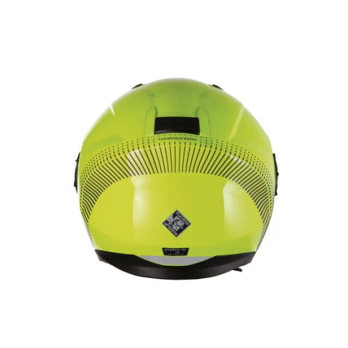 Tucano Urbano Tucano Urbano El Tange Helmet Gloss Yellow Fluo Graphic