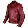 Frank Thomas Frank Thomas Caf&eacute; Racer 82 Mens Jacket Oxblood - Thumbnail 2