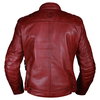 Frank Thomas Frank Thomas Caf&eacute; Racer 82 Mens Jacket Oxblood - Thumbnail 3