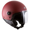 El Jettin Helmet Matt Biking Red