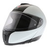 AGV Sport Modular Gloss Carbon White Flip Front Motorcycle Helmet Front left                                                                                                                                                                                   