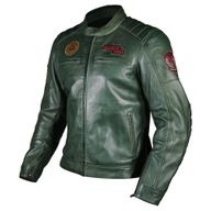 Café Racer 82 Mens Jacket Green