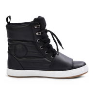 Heat CE High Top Trainer Black