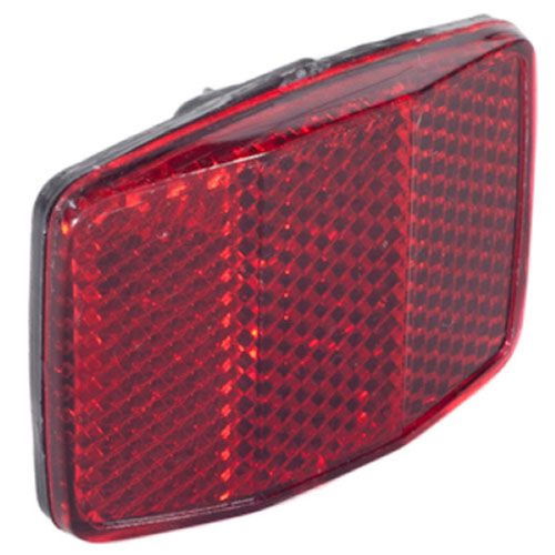 Bike It Square Red Reflector