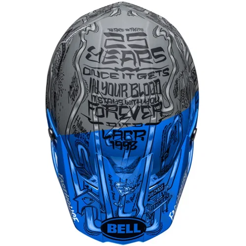 Bell Bell Moto 10 Spherical Fasthouse Helmat DID Blue