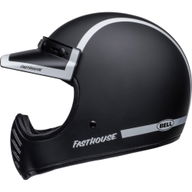 Moto-3 Fasthouse Helmet Old Road Black