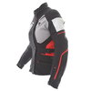 Dainese Carve Master 2 Ladies Black Grey Frost Red Goretex Waterproof Textile Motorcycle Jacket Side                                                                                                                                                           