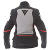 Dainese Carve Master 2 Ladies Black Grey Frost Red Goretex Waterproof Textile Motorcycle Jacket Back                                                                                                                                                           