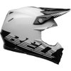 Bell Bell Moto 9 MIPS Helmet  Louver Gloss Black White - Thumbnail 5