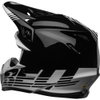 Bell Bell Moto 9 MIPS Helmet  Louver Gloss Black White - Thumbnail 6