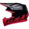 Bell Bell Moto 9 MIPS Helmet Louver Gloss Black Red - Thumbnail 4