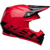 Bell Bell Moto 9 MIPS Helmet Louver Gloss Black Red - Thumbnail 5