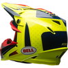 Bell Bell Moto 9 Flex Vice Helmet Blue Yellow - Thumbnail 4