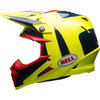 Bell Bell Moto 9 Flex Vice Helmet Blue Yellow - Thumbnail 7