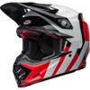 Bell Bell Moto 9S Flex Hello Cousteau Stripes Helmet Red - Thumbnail 1