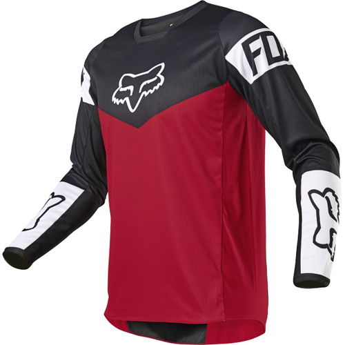 Fox 180 Revn Jersey Flame Red Size: Mens UK - S