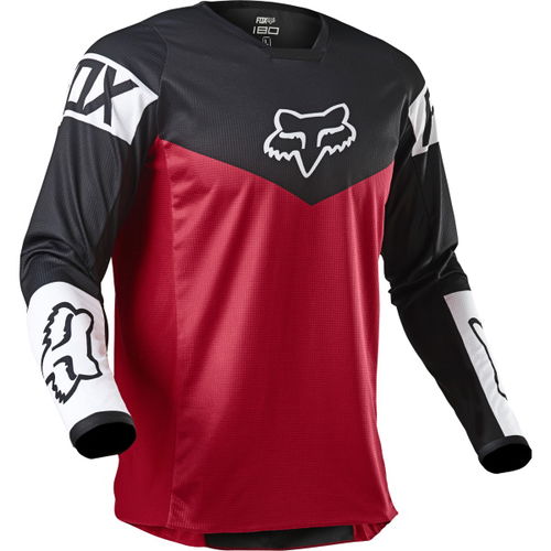 Fox 180 Revn Jersey Flame Red Size: Mens UK - S