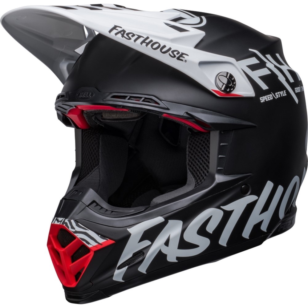 Moto 9S Flex Fasthouse Helmet Crew Matt Black