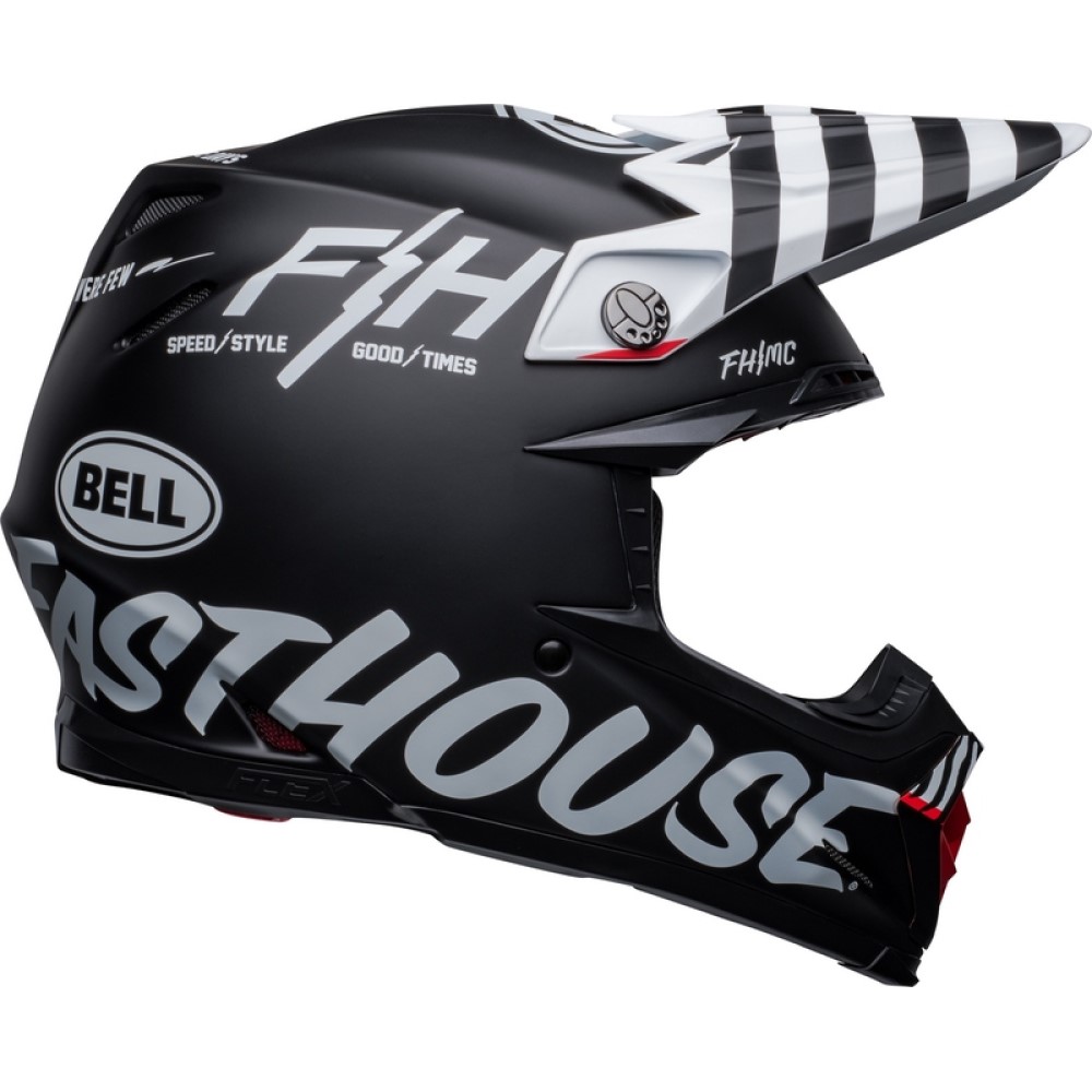 Bell Bell Moto 9S Flex Fasthouse Helmet Crew Matt Black - Thumbnail 2