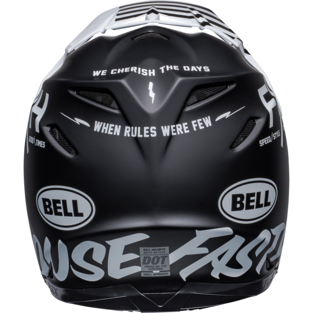 Bell Bell Moto 9S Flex Fasthouse Helmet Crew Matt Black - Thumbnail 8