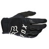 Fox Dirtpaw Gloves Black White Size: Mens - S