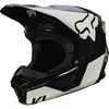 Fox V1 Revn Helmet Black White Size: XS