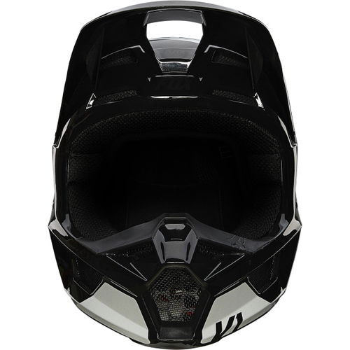 Fox V1 Revn Helmet Black White Size: XS