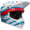 Bell Bell Moto 9S MIPS Flex Helmet Banshee White - Thumbnail 2