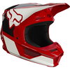 Fox V1 Revn Helmet Flame Red Size: S
