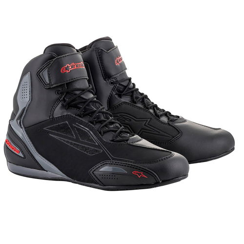Alpinestars Faster-3 Drystars Shoes Black Grey Red