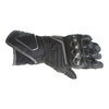 Dainese Carbon D1 Ladies Black Motorcycle Gloves Back                                                                                                                                                                                                          