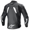 Alpinestars Alpinestars Gp Plus V4 Leather Jacket Black White - Thumbnail 2
