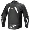 Alpinestars Alpinestars GP Plus R V4 Rideknit Leather Jacket Black White - Thumbnail 2