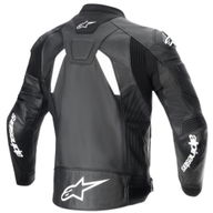GP Plus R V4 Airflow Leather Jacket Black White