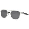 Oakley Latch Alpha Sunglasses Matte Silver Matte Silver