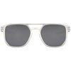 Oakley Latch Alpha Sunglasses Matte Silver Matte Silver