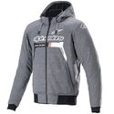 Chrome Ignition Hoodie Melange Dark Grey White