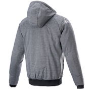 Chrome Ignition Hoodie Melange Dark Grey White