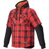 Alpinestars Alpinestars MO.ST.EQ Tartan Shirt Flame Red Black - Thumbnail 1