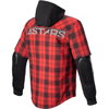 Alpinestars Alpinestars MO.ST.EQ Tartan Shirt Flame Red Black - Thumbnail 2