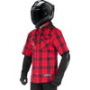 Alpinestars Alpinestars MO.ST.EQ Tartan Shirt Flame Red Black - Thumbnail 3