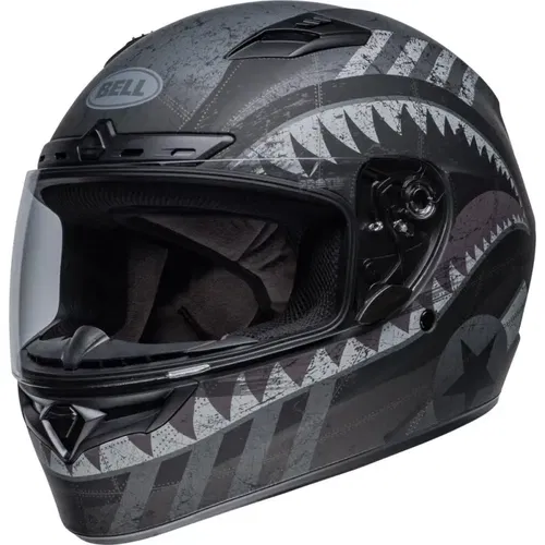 Bell Qualifier DLX Helmet Devil May Care Matt Grey