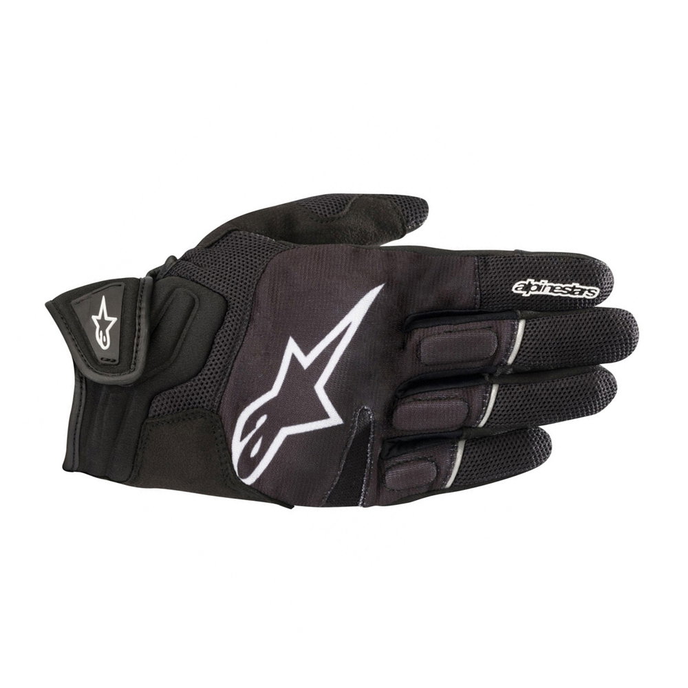 Atom Gloves Black White