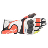 SP-2 V3 Gloves White Red Fluo Black