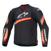 Alpinestars Alpinestars T-GP Plus R V4 Jacket Black Red Fluo - Thumbnail 1