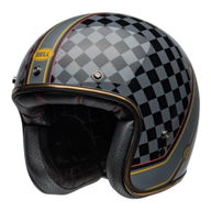 Custom 500 ECE6 Helmet RSD Wreckers MG Black Gold