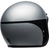 Bell Bell Custom 500 ECE6 Helmet Chassis Silver Black - Thumbnail 7