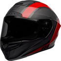 Race Star Flex DLX Helmet Tantrum 2 MG Black Red