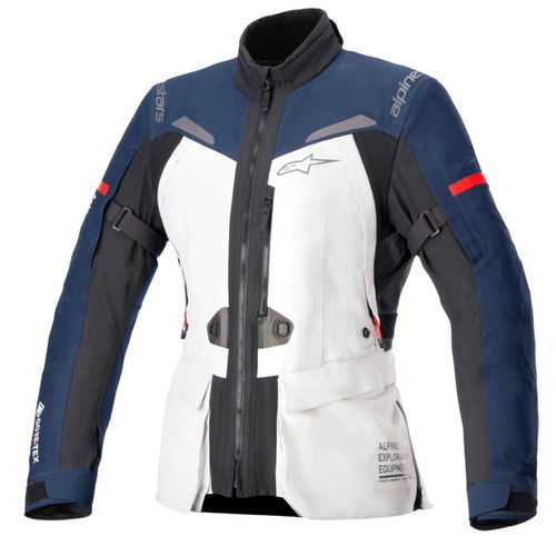 Alpinestars Stella ST-7 2L Gore-Tex Jacket Ice Grey Dark Blue Black